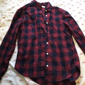 Red and blue flannel